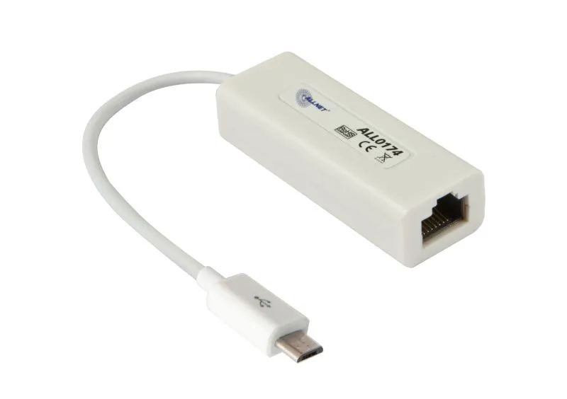 ALLNET Micro USB 2.0 -> Fast Ethernet RJ45 Netzwerkkarte ALL0174 *ALLTRAVEL* – Bild 2
