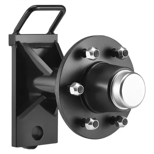 VEVOR Versandcontainer-Räder, 3200 kg, 6-Loch-Räder-Set, robuste Versandcontainer-Achse mit Ratschen-Zurrgurt, bewegt sich 6 m bis 12 m, sicherer Transport für Dock, Lager, Baustelle, Schwarz – Bild 9