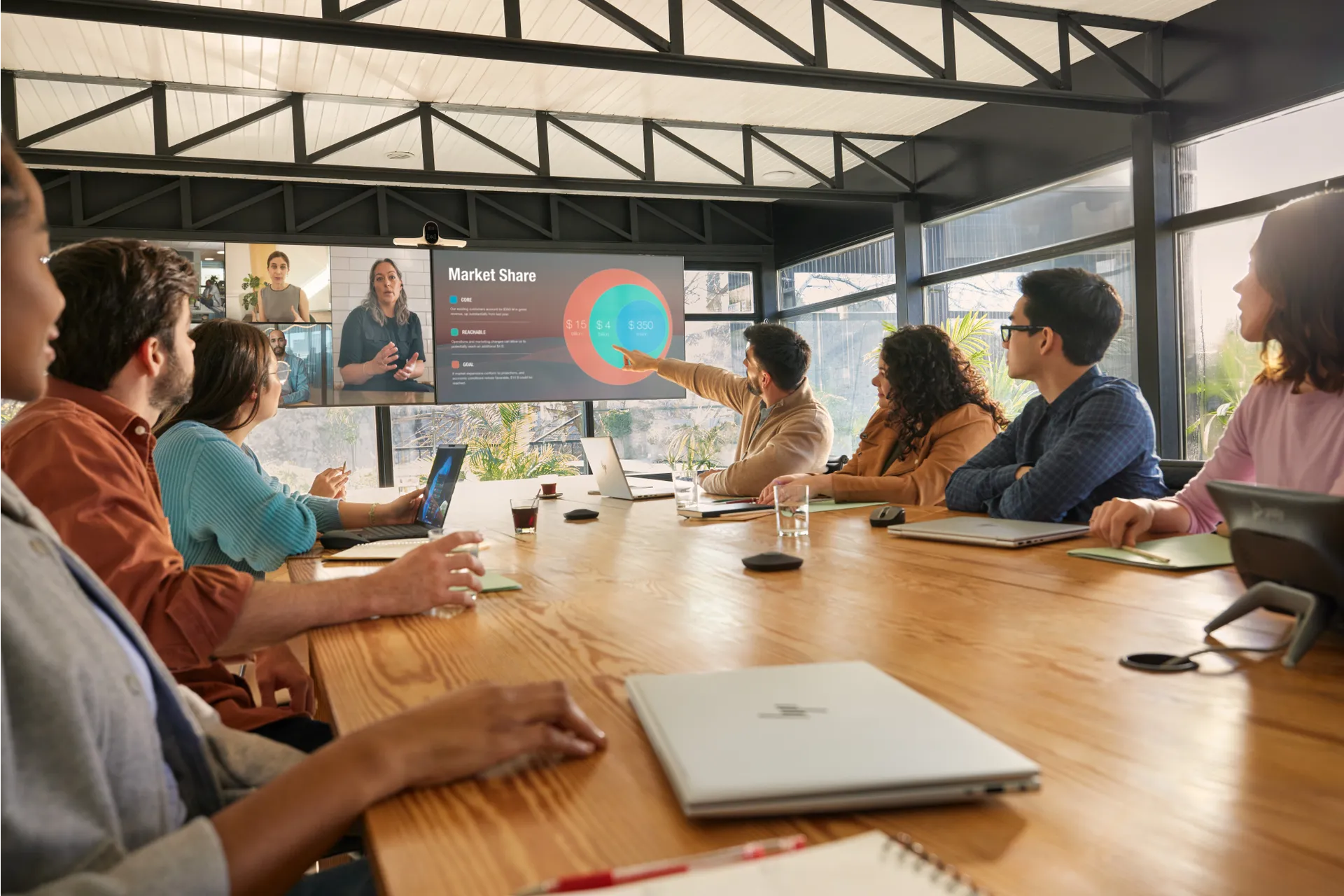 HP Poly Studio A2 Schwarz – Bild 3