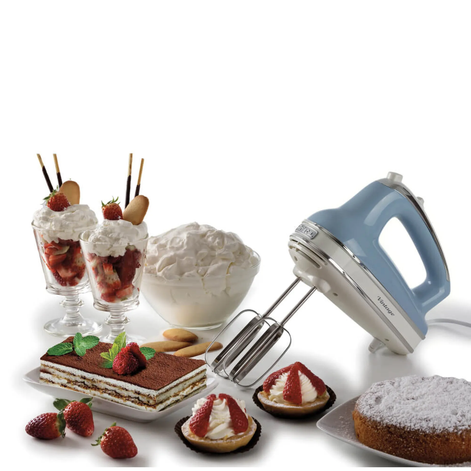 Ariete 1548/05 Handmixer 450 W Hellblau – Bild 4