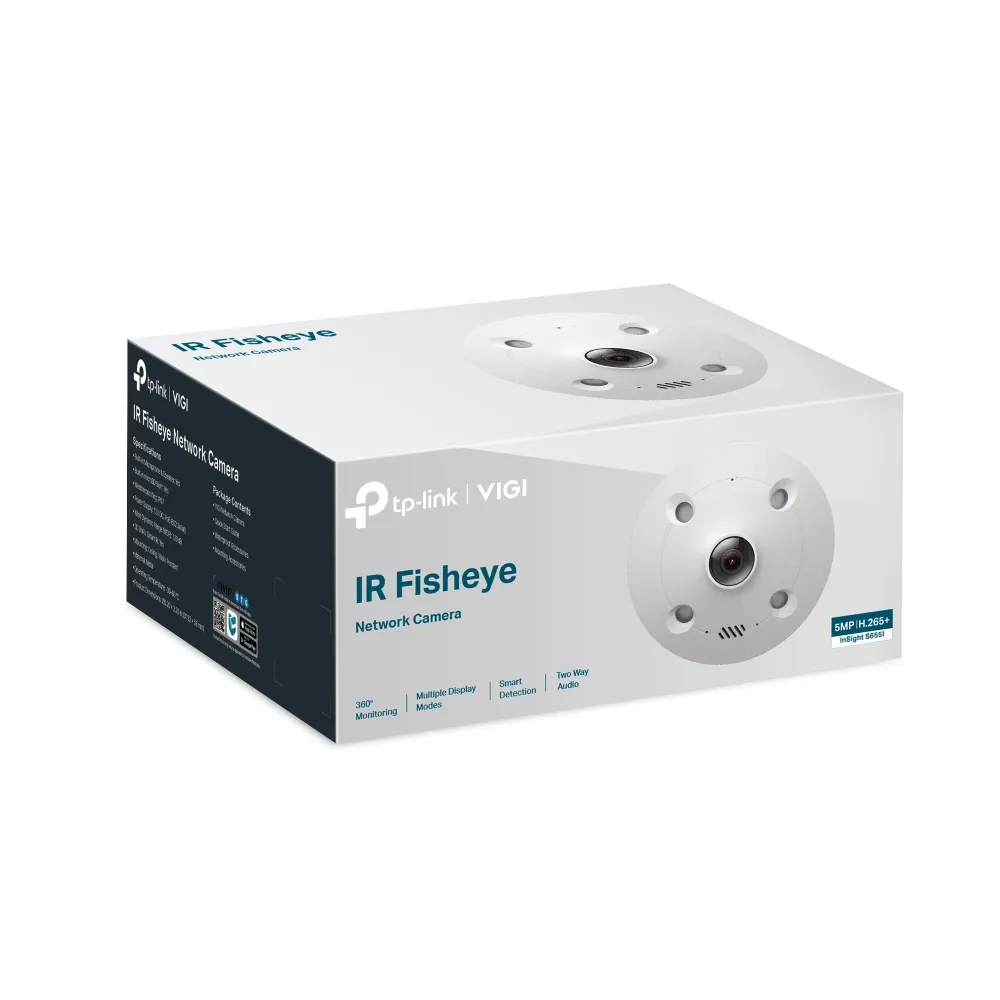 TP-Link - 5MP IR Fisheye Network Camera - InSight S655I – Bild 4