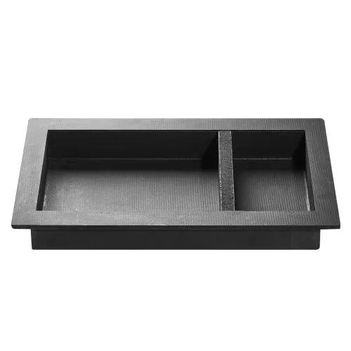 VEVOR Duschnische, 10,16x40,64x71,12 cm, Wandnische mit beweglichem Trennregal, Seifen- & Shampoo-Aufbewahrungs-Organizer, versiegeltes Design, schwarz für Badezimmerdusche – Bild 10