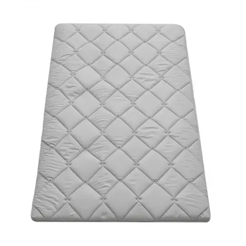 VEVOR japanische Futon-Matratze (2032 x 991 x 63,5 mm), faltbare Tatami (Einzelbettgröße), Bodenmatratze mit Aufbewahrungstasche & Befestigungsmaterial, 9-lagige Schlafmatte für Meditation Yoga, Grau – Bild 10
