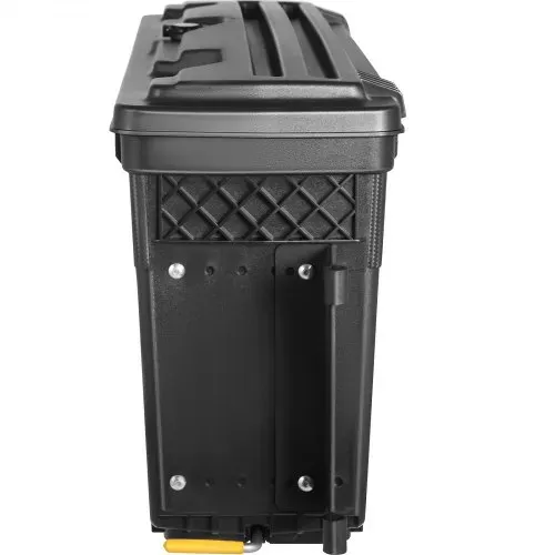 VEVOR Truck Bed Storage Box, abschließbarer Deckel, Wasserdicht ABS Radkasten Werkzeugkasten 25 L, Kompatibel mit Chevrolet Silverado 1500 GMC Sierra 1500 2019-2020, Beifahrerseite, Schwarz – Bild 9