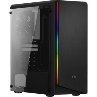 Aerocool RIFT Computer-Gehäuse Midi Tower Schwarz Aerocool RIFT Computer-Gehäuse Midi Tower Schwarz