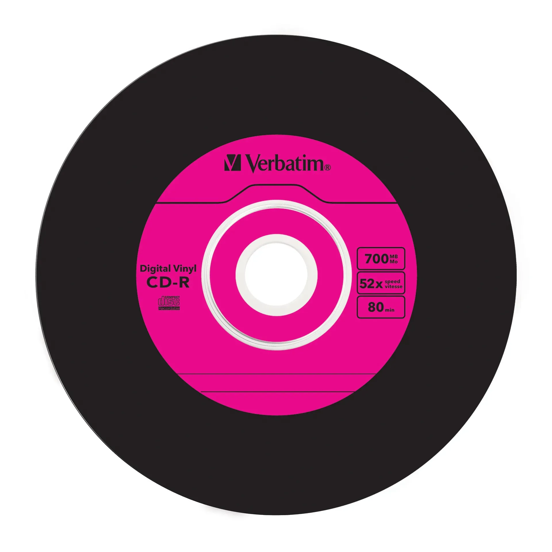Verbatim CD-R AZO Data Vinyl 700 MB 52x 10 Stück(e) – Bild 3