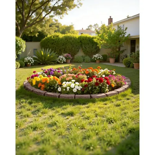 VEVOR Rasenkante in Steinoptik 4er-Set, 1180x95x57 mm Beeteinfassung, flexible Gartenbegrenzung in Ziegelgröße mit Verankerungsspitzen, lichtbeständige Beetumrandung für Einfahrten, Gehwege, Braun VEVOR Rasenkante in Steinoptik 4er-Set, 1180x95x57 mm Beeteinfassung, flexible Gartenbegrenzung in Ziegelgröße mit Verankerungsspitzen, lichtbeständige Beetumrandung für Einfahrten, Gehwege, Braun