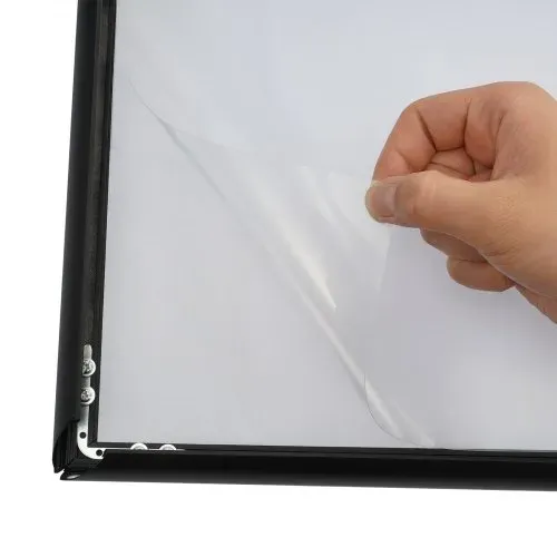 VEVOR Informationsständer mit Metallsockel 420 x 297 mm Infoständer Verstellbarer Blickwinkel per Drehknopf Posterständer, Robuster Bodenstehender Schilderhalter Aufsteller für Displays, Werbung – Bild 9