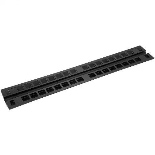 VEVOR Kabelschutzmatte Kabelkanal schwarz Kabelkanal außenbereich 4x 1-Kanal Schlauchbrücke Kabelbrücke Überfahrschutz Kabel 100x 15x3,1cm – Bild 9