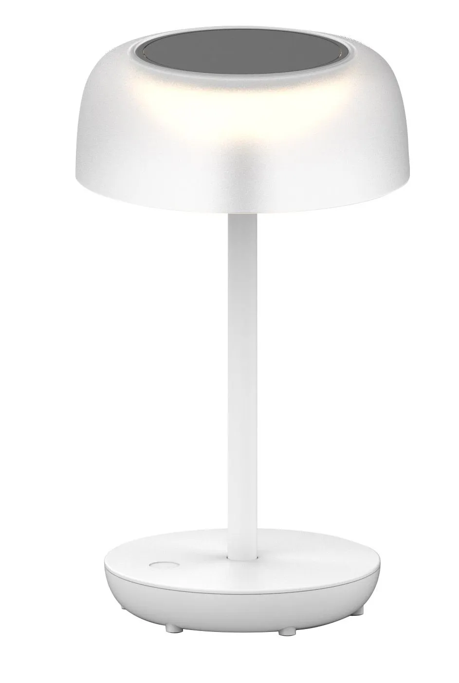 Synergy 21 LED Tischleuchte SOLAR/Akku, outdoor IP54, Touch Switch dimmbar, transparent-weiss – Bild 2