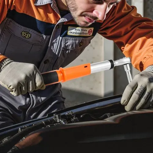 VEVOR digitaler Drehmomentschlüssel Set mit 3/8 Zoll Antrieb (6,7–135 Nm) 72 Zähne ±2 % präziser elektronischer Drehmomentschlüssel mit voreingestelltem Wert & LED-Benachrichtigung Autoreparatur – Bild 7
