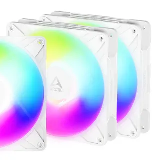 ARCTIC Freezer P14 Pro Reverse A-RGB (White) – 3 Pack – 140 mm A-RGB PWM-Lüfter mit Kabelsplitter ARCTIC Freezer P14 Pro Reverse A-RGB (White) – 3 Pack – 140 mm A-RGB PWM-Lüfter mit Kabelsplitter