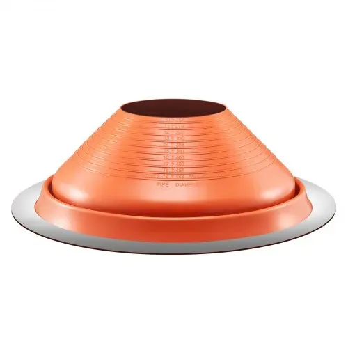 VEVOR Rohrmanschette, passend für Rohr-Außendurchmesser von 254 bis 483 mm, Dachdurchführung, Dachabdichtungsflansch -74 bis 225℃, Metallbasis, für Schornstein, Holzofen und Außenentlüftungsrohr – Bild 9
