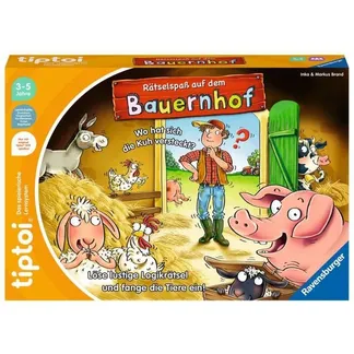 tiptoi Rätselspaß auf dem Bauernhof, Brettspiel tiptoi Rätselspaß auf dem Bauernhof, Brettspiel