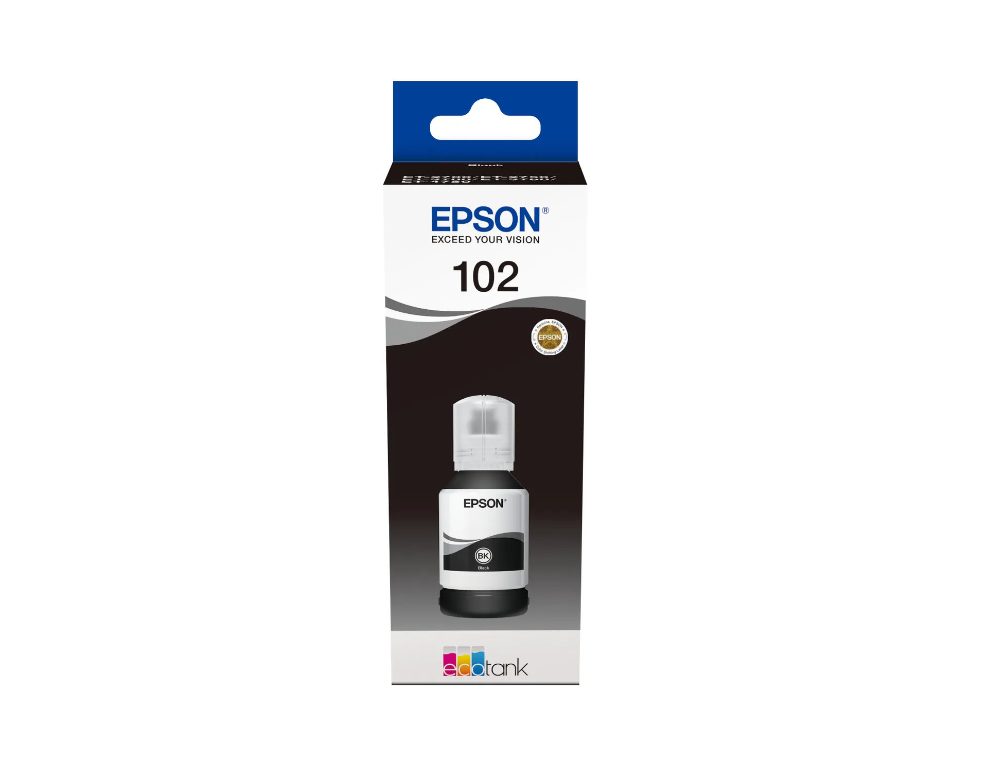 Epson 102 EcoTank Pigment Black ink bottle Epson 102 EcoTank Pigment Black ink bottle