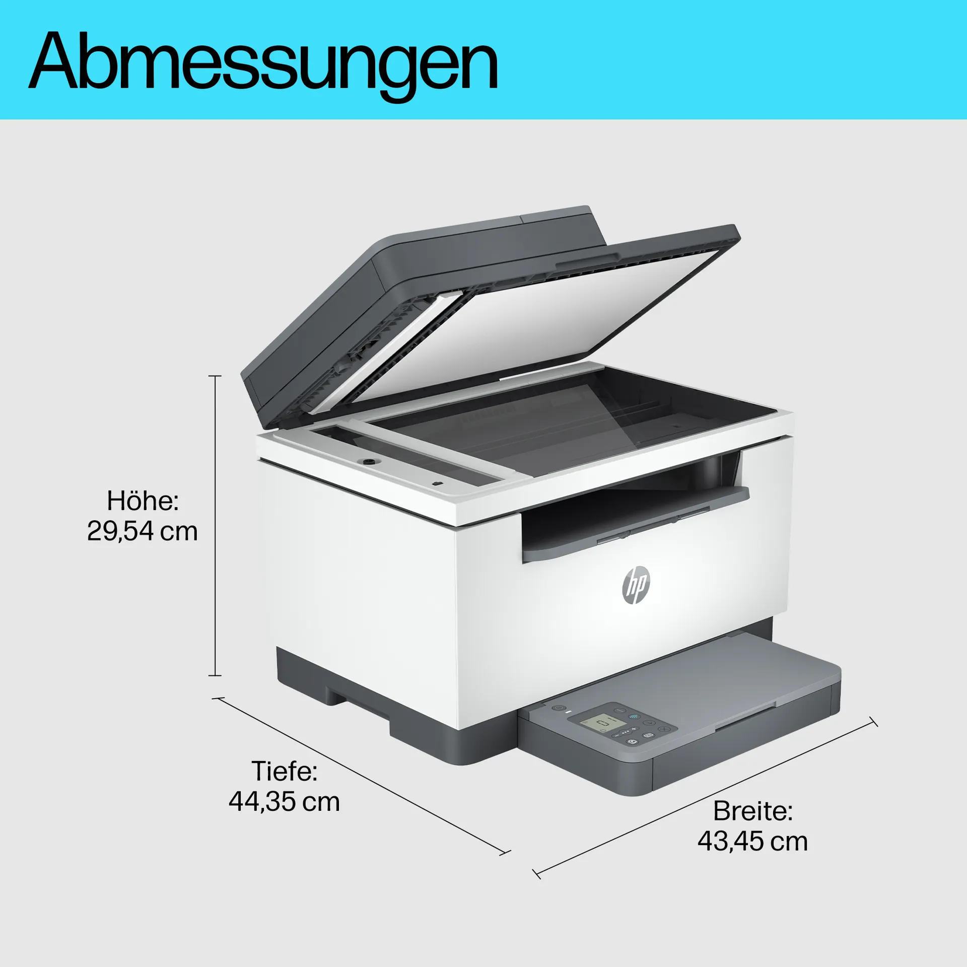 HP LaserJet M234sdw Wireless Multifunction Schwarzweiß Drucker, Kopierer, Scanner; Duplex – Bild 5