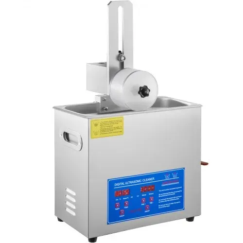 VEVOR Ultraschallreiniger Ultraschall Reinigungsgerät 6 L Ultraschall Reinigungsmaschine für Schallplatten 180 W einstellbare Zeit, Schallplattenreiniger Edelstahl 40 KHz Reinigungsgerät – Bild 9