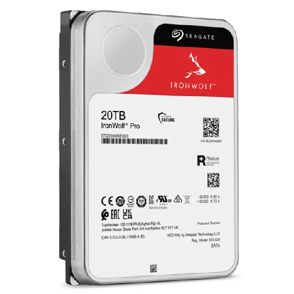 Seagate IronWolf Pro ST20000NT001 Interne Festplatte 20 TB 7200 RPM 256 MB 3.5" – Bild 6