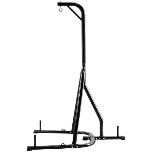 VEVOR Boxsackständer Boxsackhalter Trainingsgerät aus Stahl (65 kg belastbar) freistehendes Sandsackgestell Ständer mit beschwerter Basis, Trainingsgerät für Fitness-Studio – Bild 10