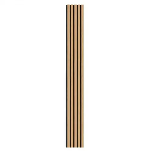 VEVOR Akustikpaneele, Akustikplatten, 2400 x 200 mm, MDF-Akzent-Holzwandpaneele für moderne Innenwanddekoration, Kunstholz-Wandplatten zur Geräuschreduzierung, helle Eiche, 4er-Set – Bild 8