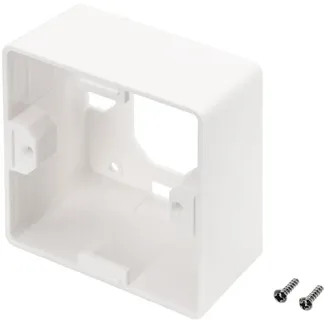 Aufputzrahmen DN-93803 für Keystone Leerdosen, Einbaurahmen Aufputzrahmen DN-93803 für Keystone Leerdosen, Einbaurahmen