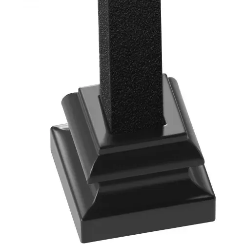 VEVOR 50er-Set Pfostenträger Aluminium Pfostenschuh Pfosten Aufschraubhülse Aufschraubhülse Stützenfuß Geeignet für Treppengeländer Einzeldrehungen Doppeldrehungen Doppelkörbe 34,5 x 34,5 x 26,5 mm – Bild 10