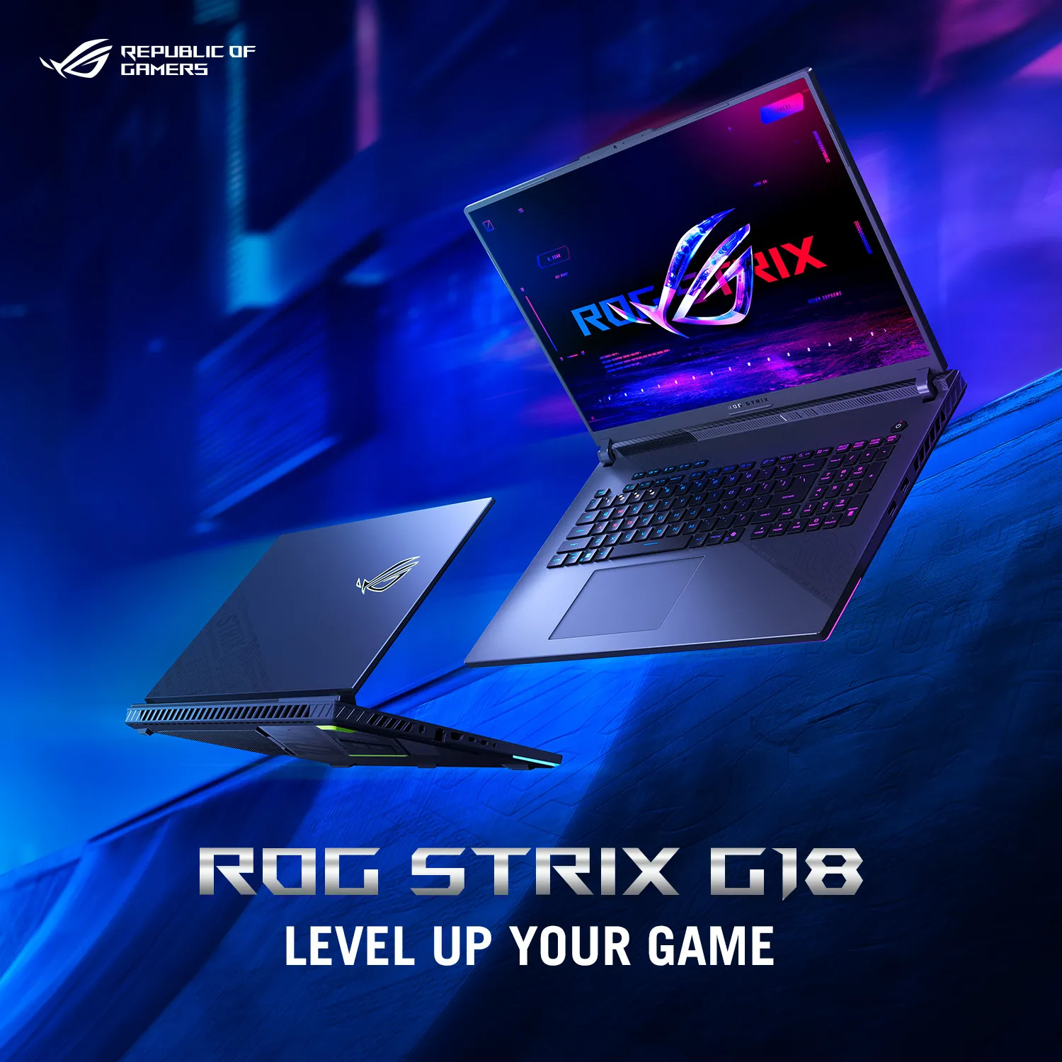 ASUS ROG Strix G18 G814FP-S9006W AMD Ryzen™ 9 9955HX Laptop 45,7 cm (18") WQXGA 32 GB DDR5-SDRAM 1 TB SSD NVIDIA GeForce RTX 5070 Wi-Fi 6E (802.11ax) Windows 11 Home Deutsch Grau – Bild 5