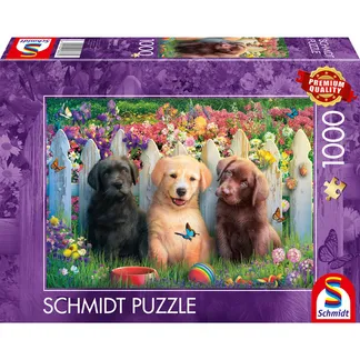 Süße Welpenszene, Puzzle Süße Welpenszene, Puzzle
