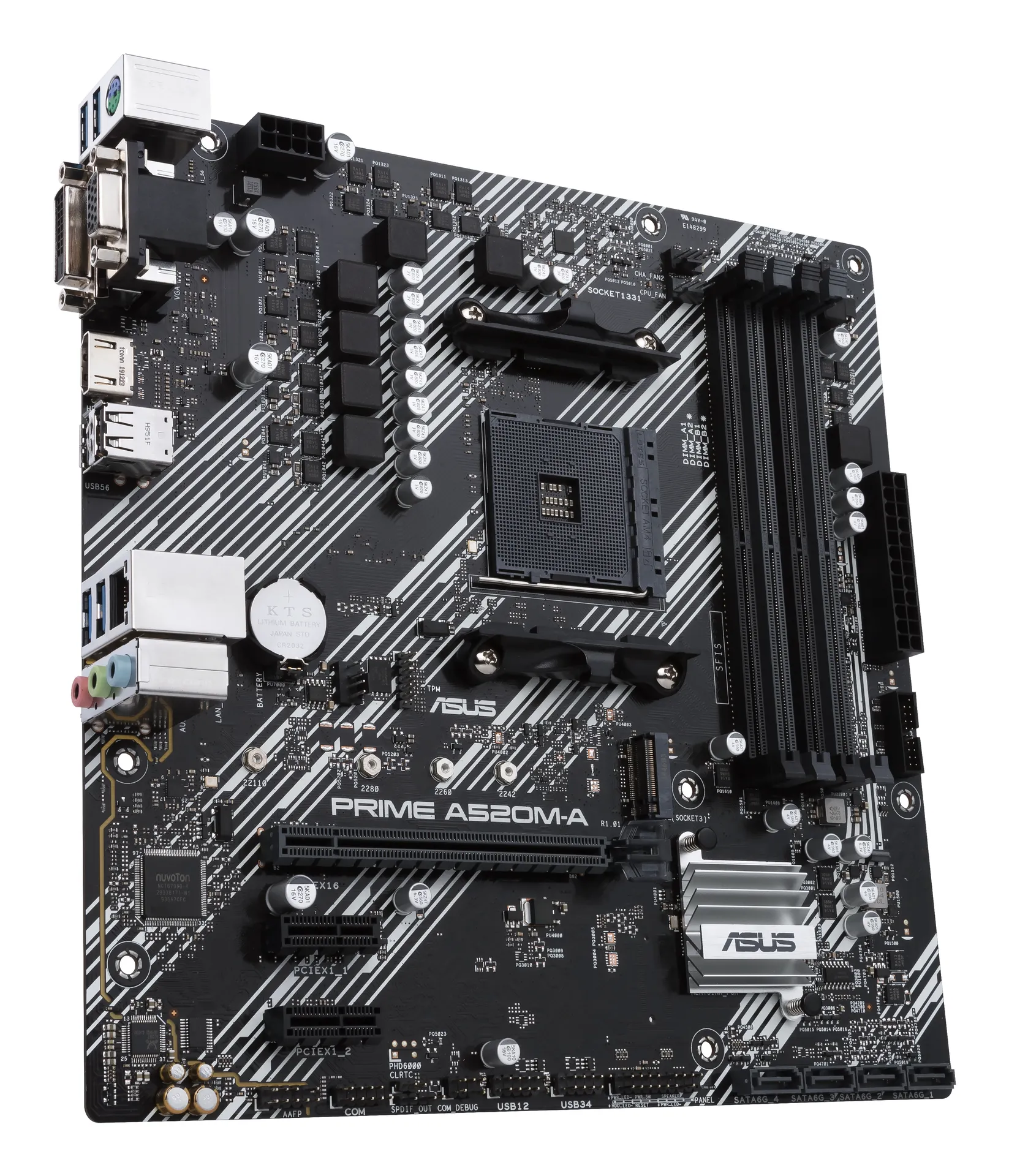 ASUS PRIME A520M-A II/CSM AMD A520 Sockel AM4 micro ATX – Bild 5