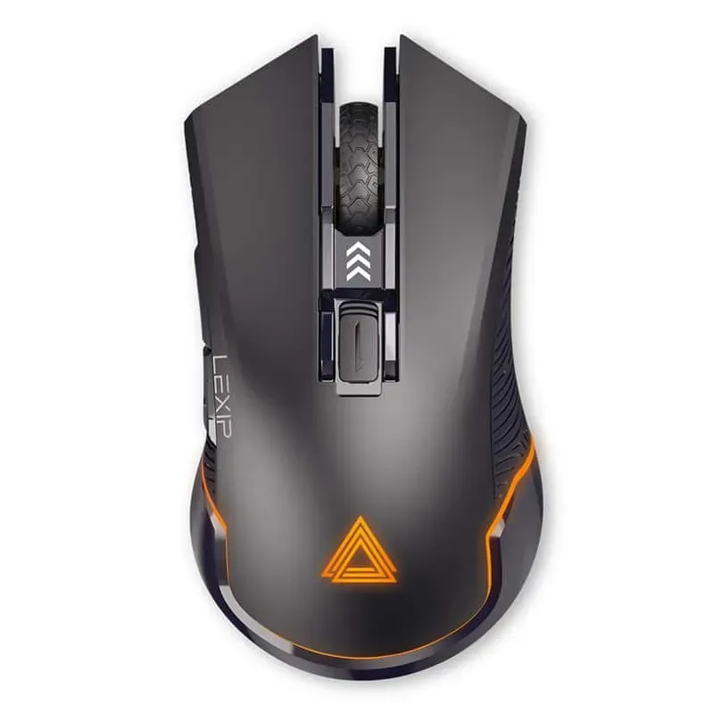 Lexip AR18 Maus Gaming rechts RF Wireless + USB Type-A Optisch 4800 DPI – Bild 2