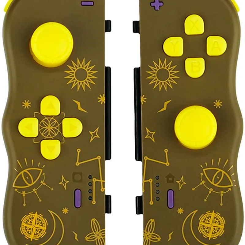 Lexip JVASWI00102 Gaming-Controller Braun, Gelb Bluetooth Gamepad Analog / Digital Nintendo Switch, Nintendo Switch OLED – Bild 2