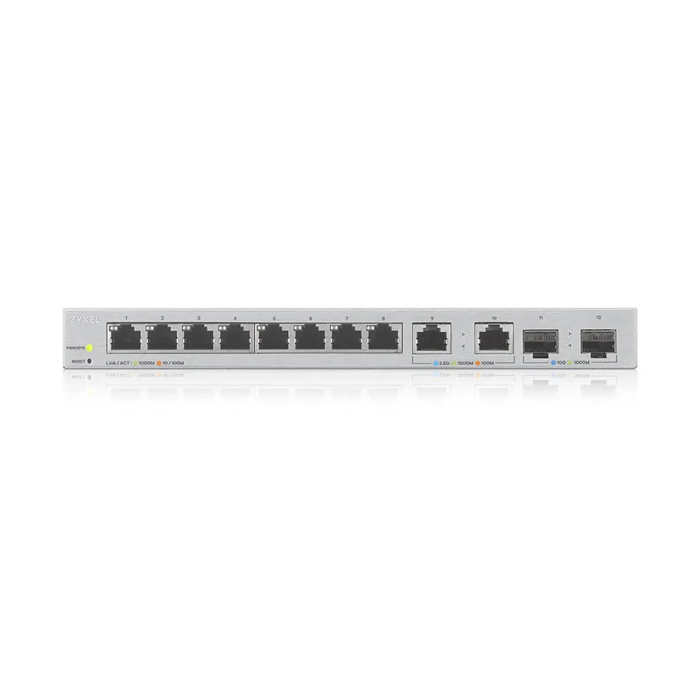 Zyxel XGS1210-12-ZZ0102F Netzwerk-Switch Managed Gigabit Ethernet (10/100/1000) Grau – Bild 2