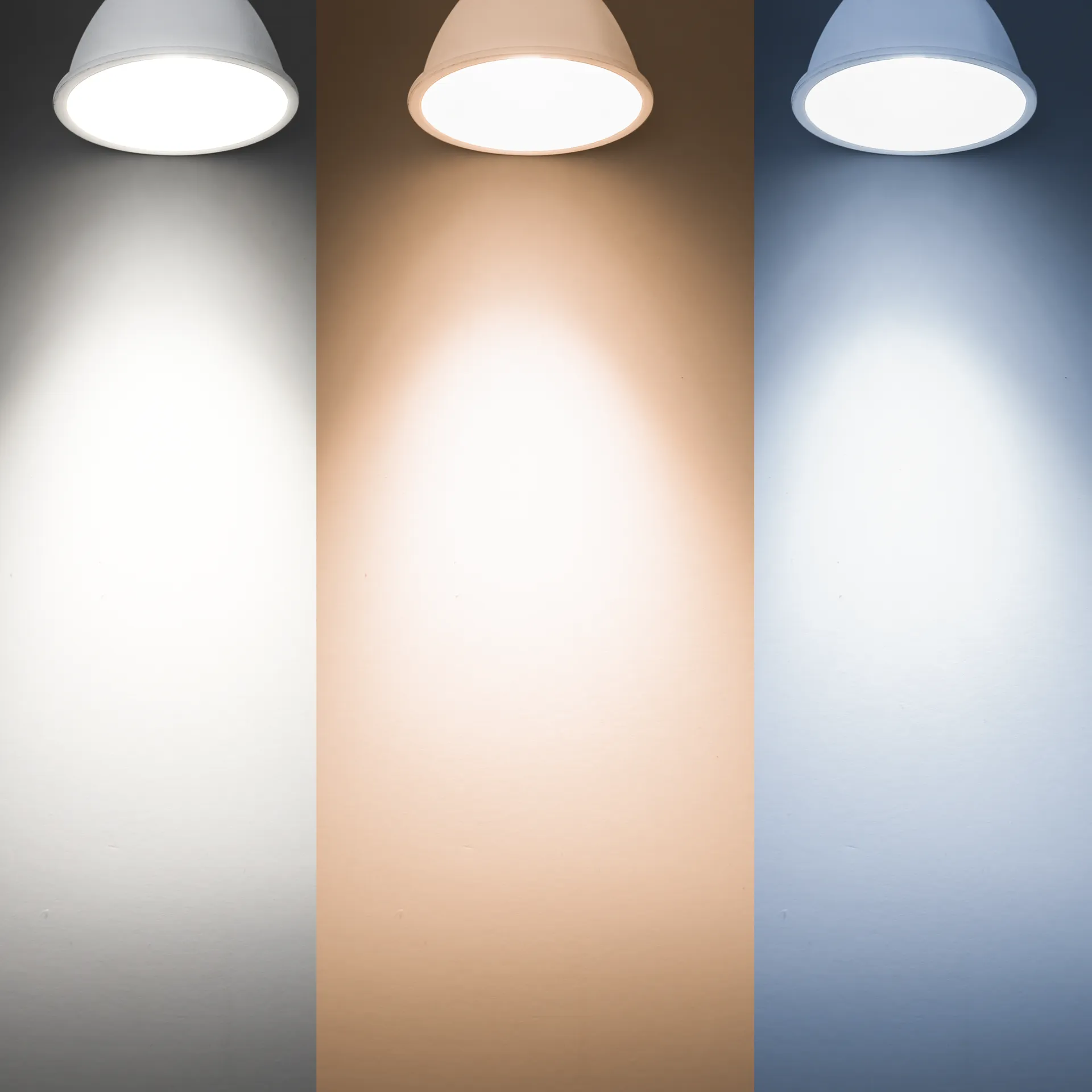 LED-Leuchtmittel ITIUS, GU10, 4,8W, 500 Lumen RGB + CCT, matter über Thread – Bild 4