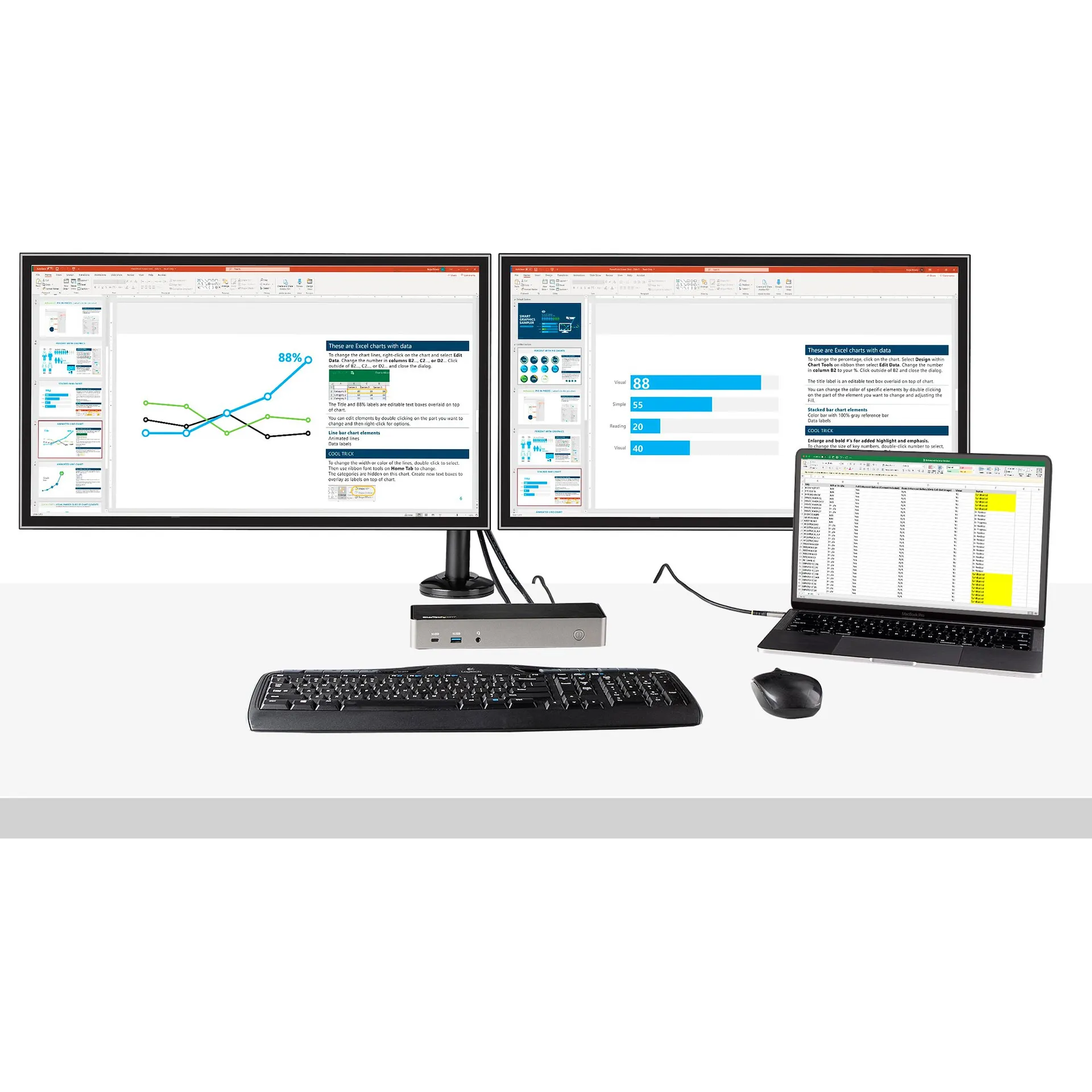 StarTech.com 1m USB-C Kabel, Schraubenverriegelung, USB 10Gbps, 100W (5A) Power Delivery, 8K 60Hz / 4K 144Hz DP-Alt-Modus, USB-IF-zertifiziert - Thunderbolt-Kompatibel – Bild 4