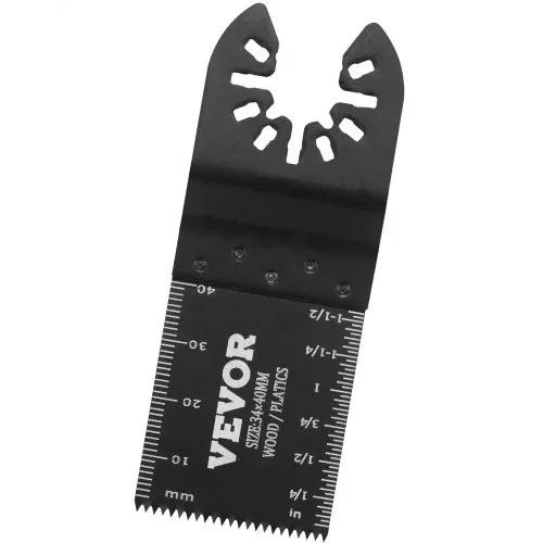 VEVOR 50x Sägeblatt Multifunktionswerkzeug 9x3,4cm Oszillierwerkzeug Hochkohlenstoffstahl (HCS) Schnellwechselschnittstelle kompatibel mit 95 % der auf dem Markt erhältlichen oszillierenden Werkzeuge – Bild 9