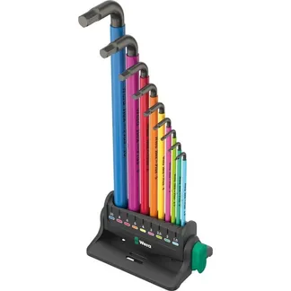 950/9 Hex-Plus Multicolour 3 Winkelschlüsselsatz, 9-teilig, Schraubendreher 950/9 Hex-Plus Multicolour 3 Winkelschlüsselsatz, 9-teilig, Schraubendreher