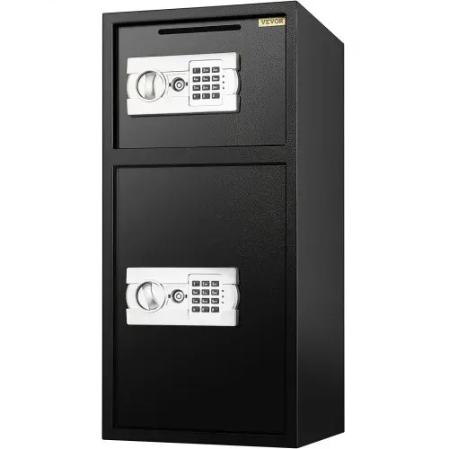 VEVOR Tresor mit Schlüssel Elektronikschloss Tresor 4MM mit Zahlenschloss 74 L, Tresor mit Starkem Eisen, Möbeltresor Elektronikschloss mit Hochbelastbaren Stahlkonstruktion – Bild 9
