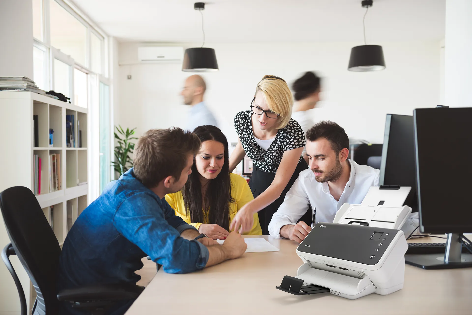 Kodak S2050 ADF-Scanner 600 x 600 DPI A4 Schwarz, Weiß – Bild 4