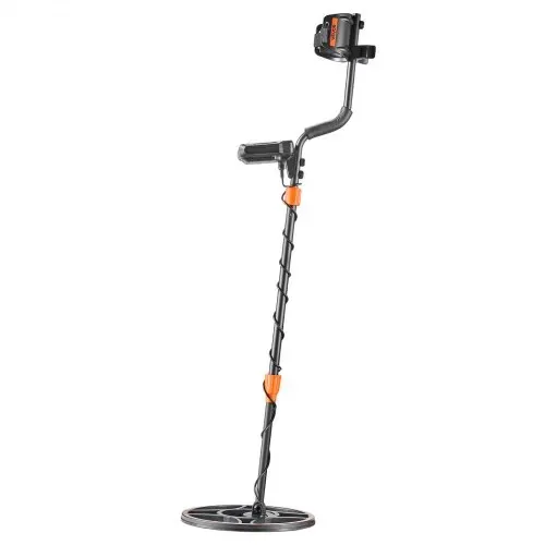 VEVOR Metalldetektor für Erwachsene, 304,8 mm, Profi Metallsuchgerät mit 6 Modi, Golddetektor, IP68 Wasserdichte Suchspule mit Display, Kopfhörer, Verstellbare Länge, zur Goldschatzsuche – Bild 9