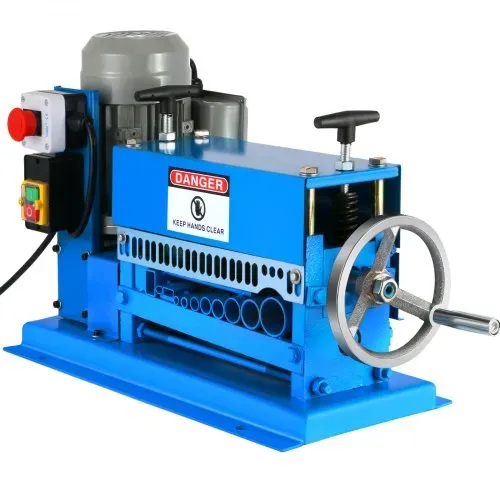 VEVOR Kabelabisoliermaschine Elektrisch 220 V Mehrfach-Abisolierzange 0,37 kw 1,5-38 mm Abisoliermaschine mit Schnittgeschwindigkeit Mehrloch-Abisolierzange – Bild 9