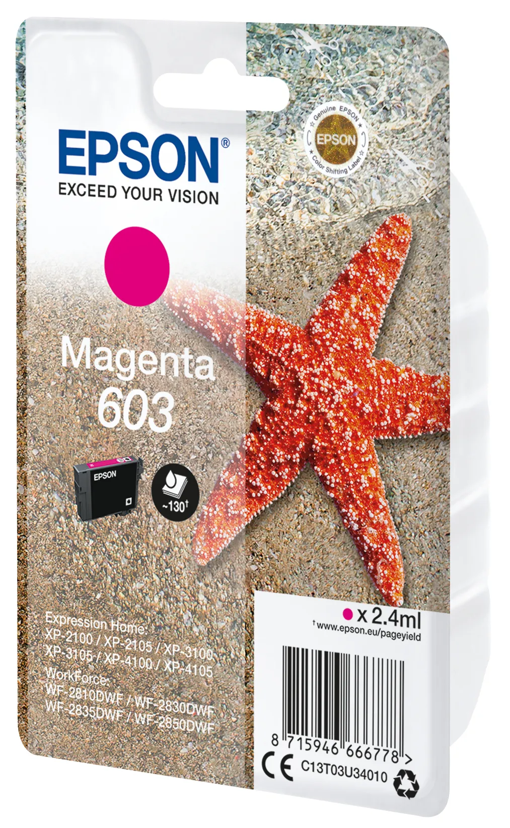 Epson Singlepack Magenta 603 Ink – Bild 2