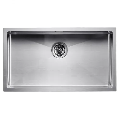 VEVOR Küchenspüle Einbauspüle Spülbecken 76 x 43 x 19 cm aus Edelstahl Spülen Unterbauspülen, Einzelbecken mit Zubehör, Haushaltsspülbecken für Wohnmobil Vorbereitungsküche Bar – Bild 9