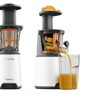 Kenwood JMP 400 WH Saftpresse Langsamer Entsafter 140 W Schwarz, Weiß Kenwood JMP 400 WH Saftpresse Langsamer Entsafter 140 W Schwarz, Weiß