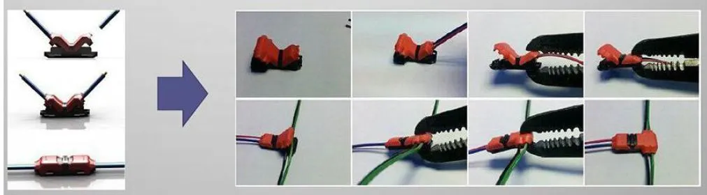 Synergy 21 LED Flex Strip zub. Quick wire splice connector T Synergy 21 LED Flex Strip zub. Quick wire splice connector T