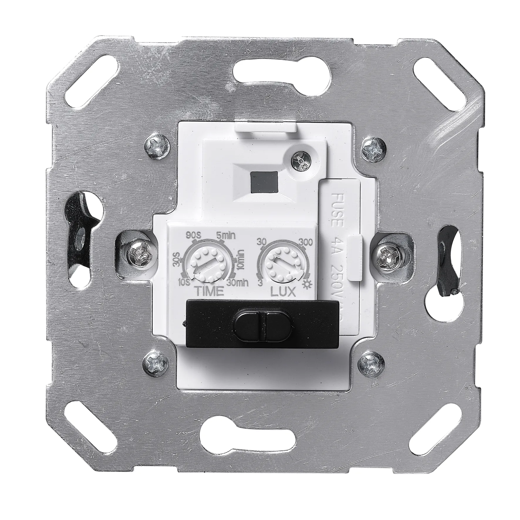 Unterputz IR Bewegungsmelder McPower ''Flair'' 160°, 750W ,LED geeignet, matt schwarz – Bild 2