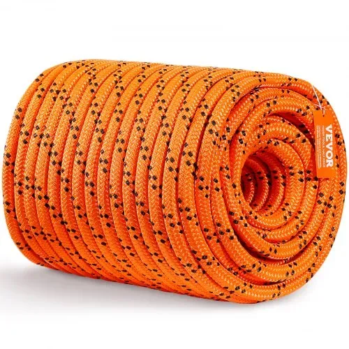 VEVOR Arborist Baumkletterseil, doppelt geflochten Polyester 1.9 cm x 67.1 m – Bild 10
