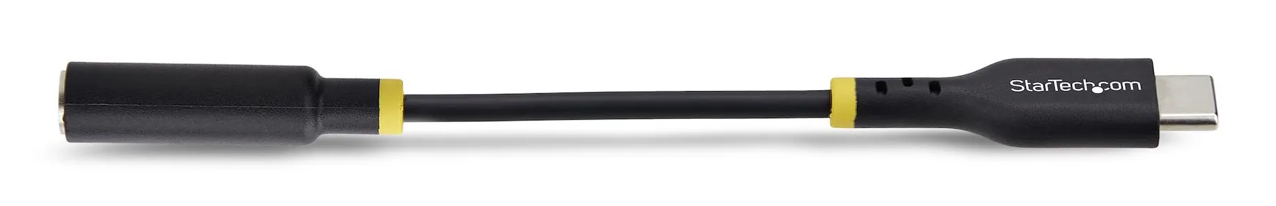 StarTech.com USB C Kopfhörer Adapter, USB C TRRS Kopfhörer-Headset Audio, USB-C auf 3.5 mm Klinke, Hi-Fi 32-Bit-DAC, USBC zu Klinke für PC, Handy, Laptop, Tablet, Thunderbolt Kompatibel – Bild 3