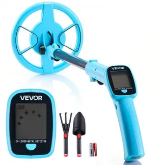 VEVOR Metalldetektor 101,6 mm, Metallsuchgerät, Golddetektor mit LCD-Display, 152,4 mm IP68 Wasserdichte Suchspule, Einstellbarer Suchbereich von 65 bis 92 cm für die Goldexploration VEVOR Metalldetektor 101,6 mm, Metallsuchgerät, Golddetektor mit LCD-Display, 152,4 mm IP68 Wasserdichte Suchspule, Einstellbarer Suchbereich von 65 bis 92 cm für die Goldexploration