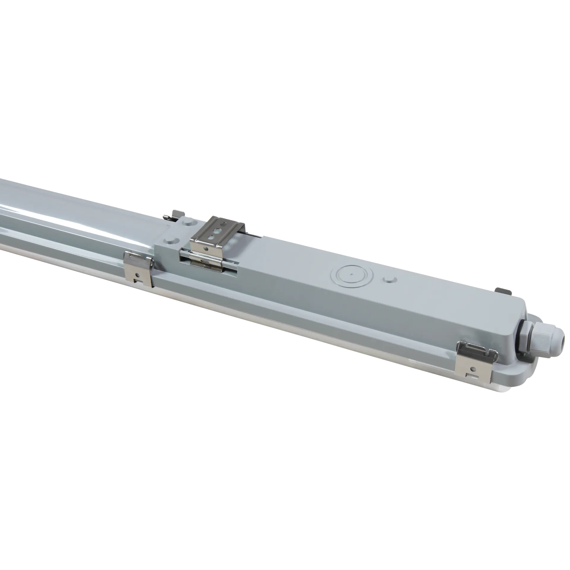 LED-Deckenleuchte für Feuchträume, IP65, 1x 2.000 lm, 4000K, 150cm, neutralweiß – Bild 3