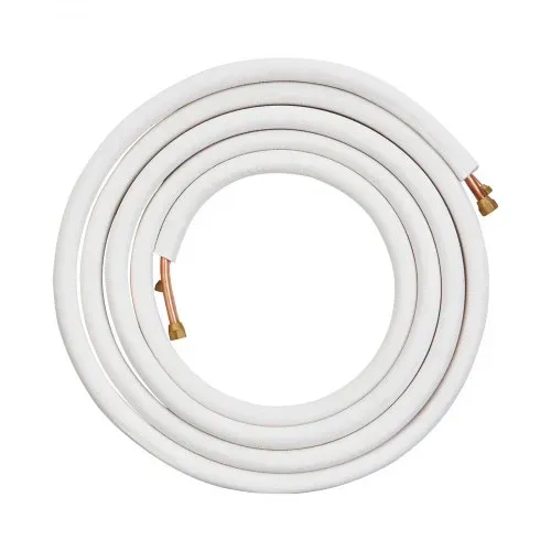 VEVOR 25FT Mini-Split-Leitungsset, Kupferrohre mit 1/4 Zoll und 3/8 Zoll Außendurchmesser und dreischichtiger Isolierung, für Mini-Split-Klimaanlagen, Kältemittel- oder Wärmepumpengeräte und HVAC mit – Bild 8
